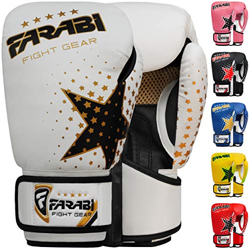Farabi - guantes de boxeo para niños de...